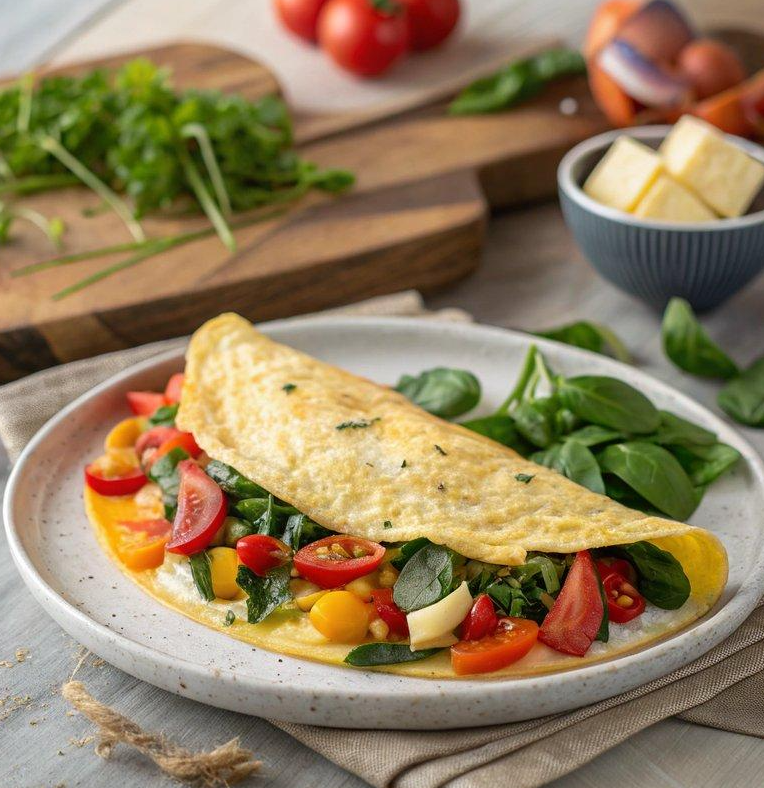 vegetable omelete